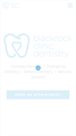 Mobile Screenshot of blackrockclinicdentistry.com